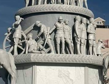حرب الاستقلال التركية ضمن نصب الأمة التذكاري في إسكي شهير إسطنبول