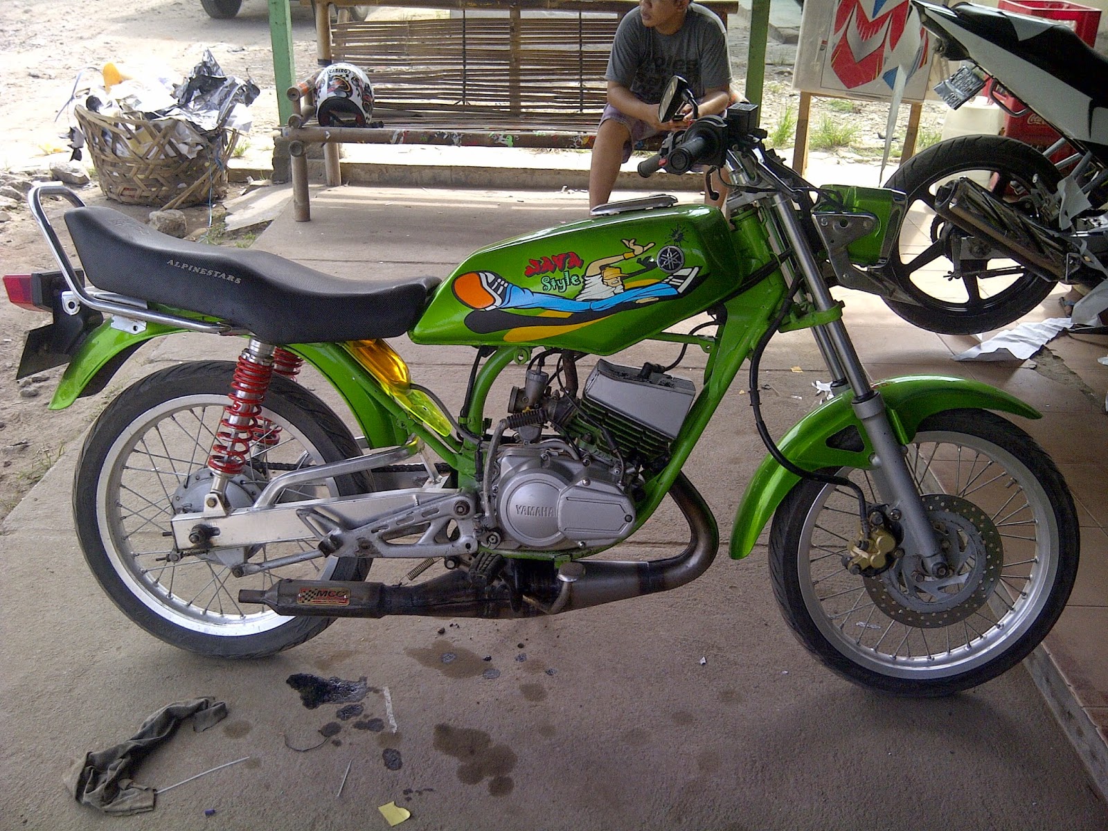 Koleksi Modifikasi Motor Rx King Jakarta Terkeren Obeng Motor
