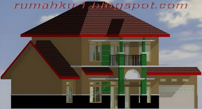 rumah minimalis 2 lantai rumah type 230/425