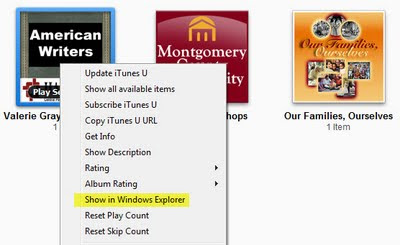 Windows Folder for mp3 content