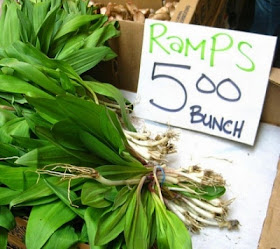 Ramps at 5 Dollars a Bunch 