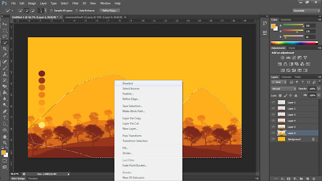 Flat Landscape Tutorial