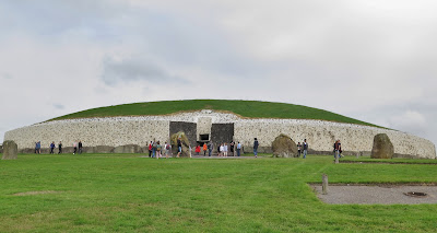 Newgrange burial mound in Bru Na Boine, near Dublin, Ireland