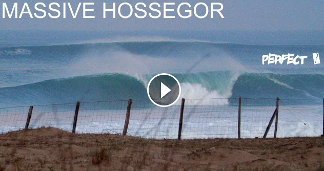 MASSIVE HOSSEGOR PERFECT FRENCH TUBES PUMPED SINCE THE RECENT STORM UNLOADING ON A PERFECT BANK
