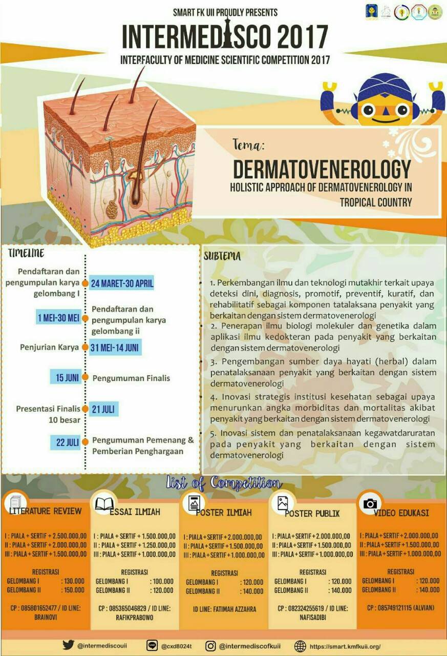 Info lomba Lomba Desain  Poster  Ilmiah  Nasional 