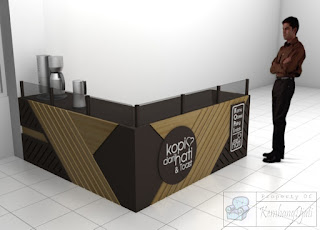 Desain Interior Minibar Cafe