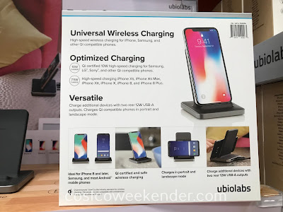 Costco 1325106 - Ubio Labs Wireless Charging Stand: convenient yet practical