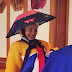 SNSD's HyoYeon is happy girl wearing her Hanbok