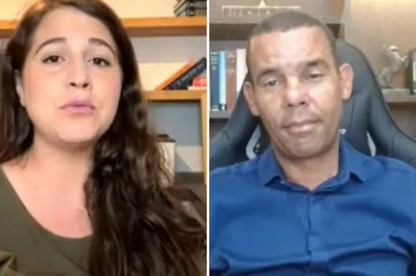 Aline Szewkies e Rodrigo Silva | Captura de tela: YouTube Israel com a Aline