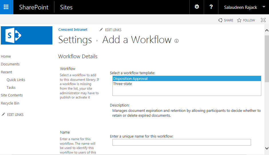 Approval Workflow Missing in SharePoint 2013 SharePoint 