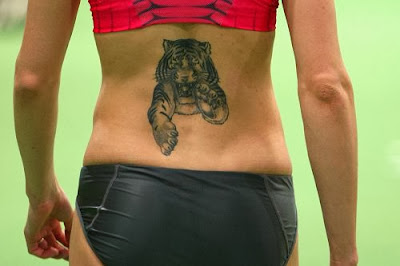 Imagens de Tatuagens Femininas de Tigre