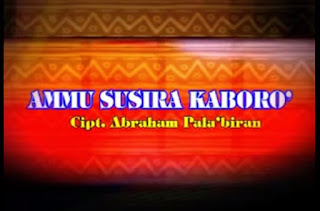 Lirik Lagu Toraja Ammu Susira Kaboro' (Abraham Pala'biran) - Lagu Toraja