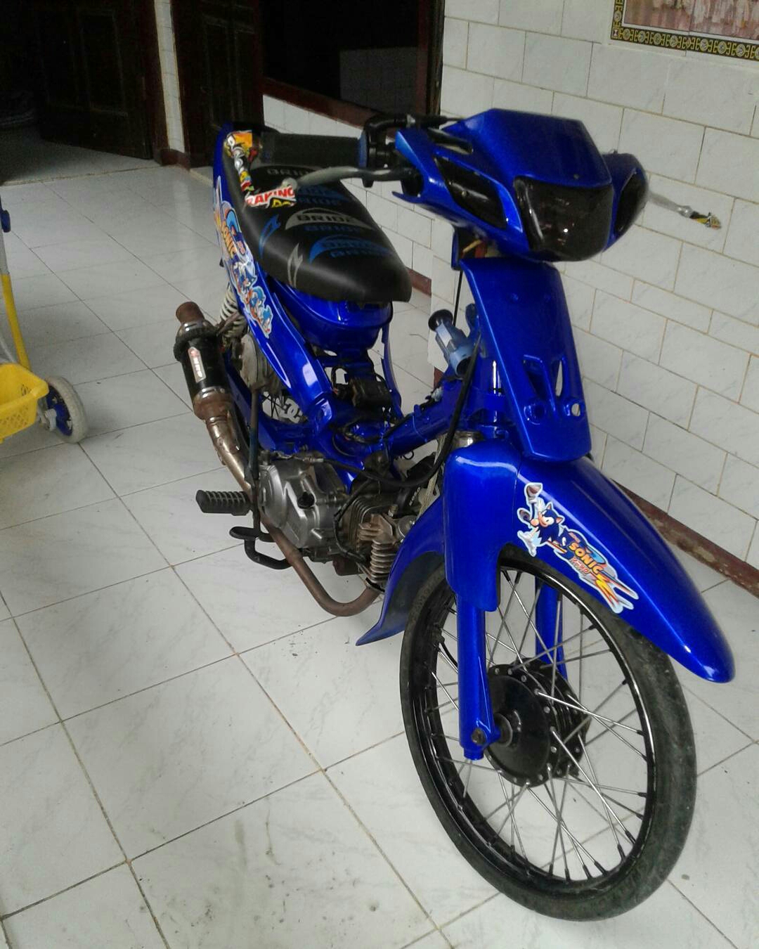 92 Foto Modifikasi Motor Yamaha Crypton TeaModifikasi