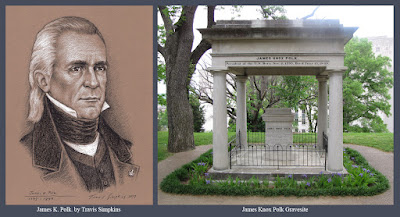 James K. Polk. 11th President of the United States. Freemason. by Travis Simpkins