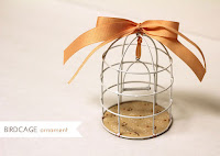 Bird Cage Ornament