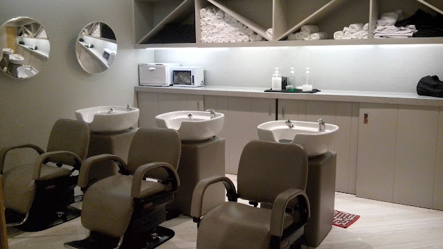 vivere salon shampoo room