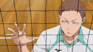 ハイキュー!! アニメ 第1期22話 花巻貴大 マッキー | HAIKYU!! Episode 22