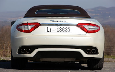 2011 Maserati Granturismo Convertible Rear View