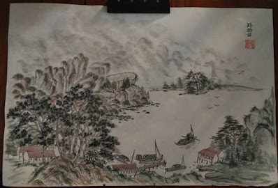 Pintura tradicional oriental. Tecnicas Xieyi y Sumi-e