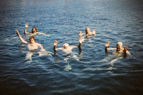 dirty blog - found photos : photo of old men swimming in turkey