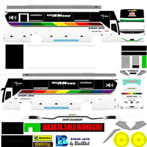 Livery Sinar Jaya JB3+ Cvt Faridh Madyawan