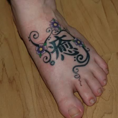 Beautiful Foot Tattoo