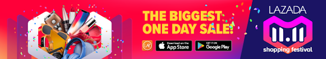 Lazada 11.11 Blogger Contest: The Biggest One Day Sale!