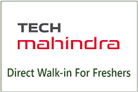 Tech Mahindra Walk-in For Freshers