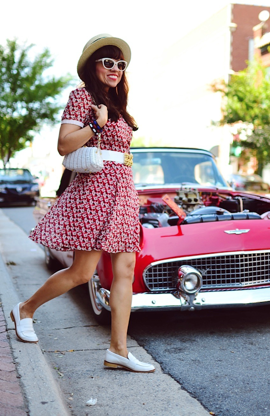 White loafers street style