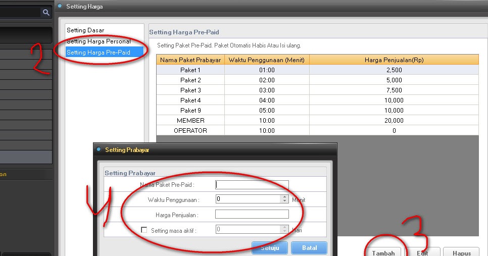 Setting Member pada Smart Billing Gemscool ~ Blog Kumpulan 