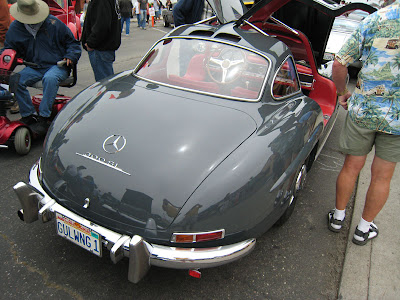 Pismo Classic 195457 Mercedes Benz 300SL Gullwing back