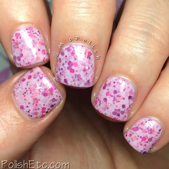 The Pink Cart Nail Art Trio from Native War Paints - McPolish - Imagine