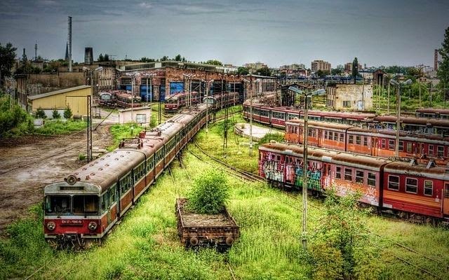 Trolley Graveyard