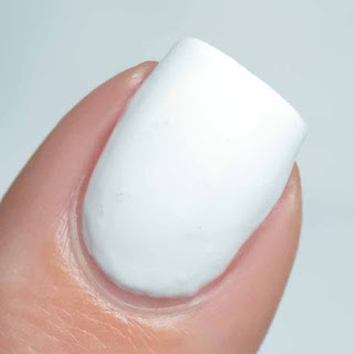 white gel like nail polish