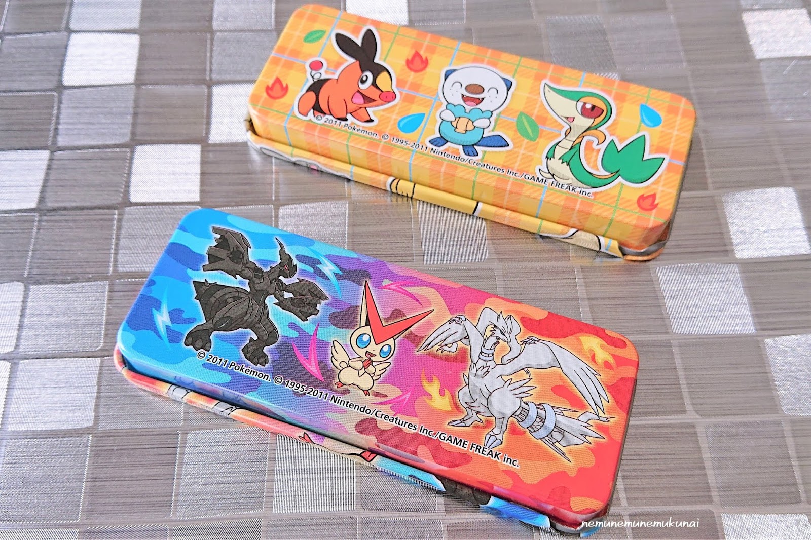 ねむねむねむくない ポケセン限定ばんそうこう缶 11年 ビクティニを探して