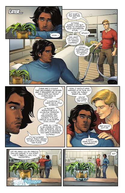 Siegfried Siggy, Steve Trevor, Wonder Woman, Mulher Maravilha