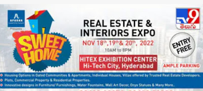 Hyderabad Real Estate: The right platform to realize your own dream.. Real Estate Expo in Hyderabad from 18th of this month