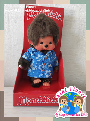 new Monchhichi kiki Hawai nouveauté