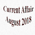 Current Affair August 2018 in Hindi