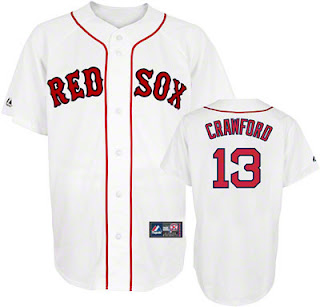 Carl Crawford Boston Red Sox Jersey