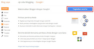 Koneksi Blogspot dan Google+