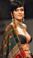 mandira bedi skin show on ramp