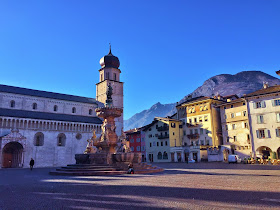 Piazza Duomo & Neptune Fountain Trento, Italy