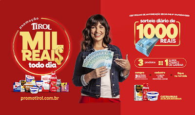 Promoção Tirol Mil Reais Todo Dia