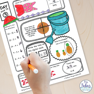 Prevent the summer slide with these fun and engaging math worksheets and digital activities your students will love!