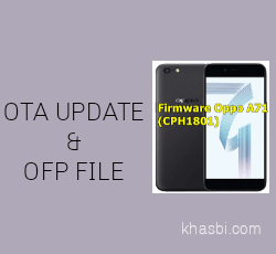 Firmware Oppo A71 (CPH1801) Tested