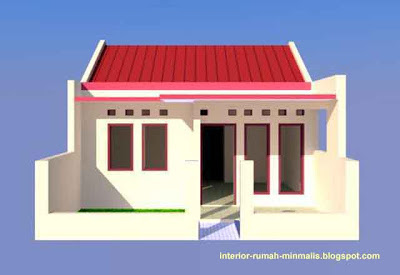  Gambar  Desain Rumah  Sederhana  Minimalis  KPR BTN  Type 21 60 1 Lantai Blog Interior Rumah  Minimalis 
