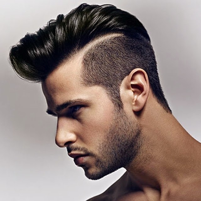 MEN'S HAIRCUTS TRENDS - Slick Back, Quiff, Pompadour & Short Hair ...