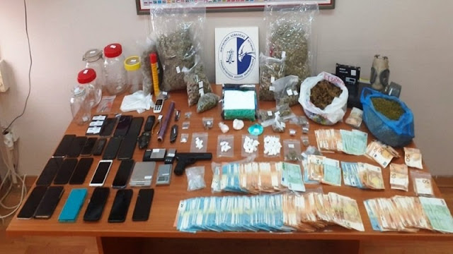   6 Albanians arrested in Greece, part of a drug trafficking organization