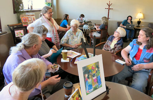 author event at BookMark, Ludington, MI